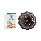 Apple Spice Cake with Harvest Leaves Bundt Pan Set