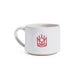 Handmade Stoneware Crown Mug