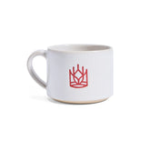 Handmade Stoneware Crown Mug