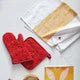 Mini Wheat Stripes Pot Holder