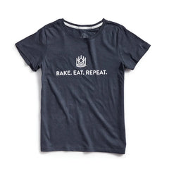 Women's Vintage Bake Eat Repeat Tee