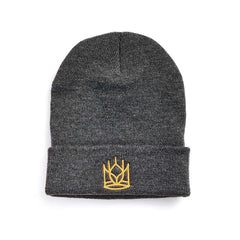Gold Crown Winter Hat