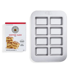 Coffee Cake Mix and Mini Loaf Pan Set