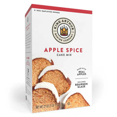 Apple Spice Cake with Bourbon Glaze
