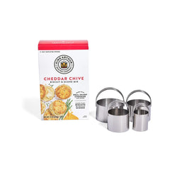 Cheddar Chive Biscuit Mix & Cutters Set