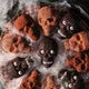 Chocolate Cake Mix and Haunted Skull Cakelette Pan Set