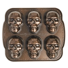 Haunted Skull Cakelette Pan