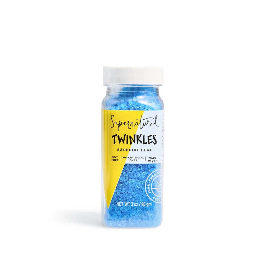 Sapphire Blue Twinkles Sanding Sugar