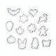 Celebration Cookie Cutters