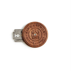 King Arthur Straight Walnut Lame