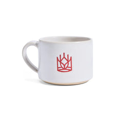 Handmade Stoneware Crown Mug