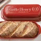 Glazed Long Covered Baker